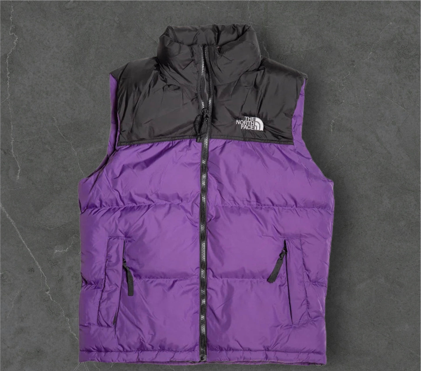 Αμάνικο Μπουφάν The North Face Μωβ